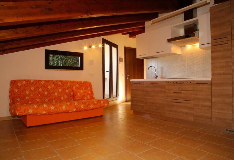 ペントハウス２ベッドルームアパート, Agriturismo San Gregorio