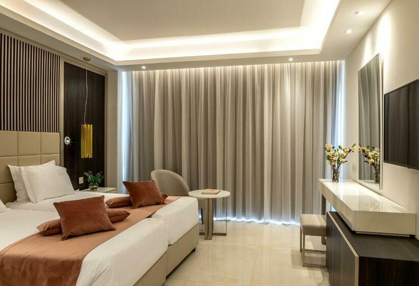 غرفة سوبيريور ذات إطلالة جانبية على البحر, Chrysomare Beach Hotel & Resort