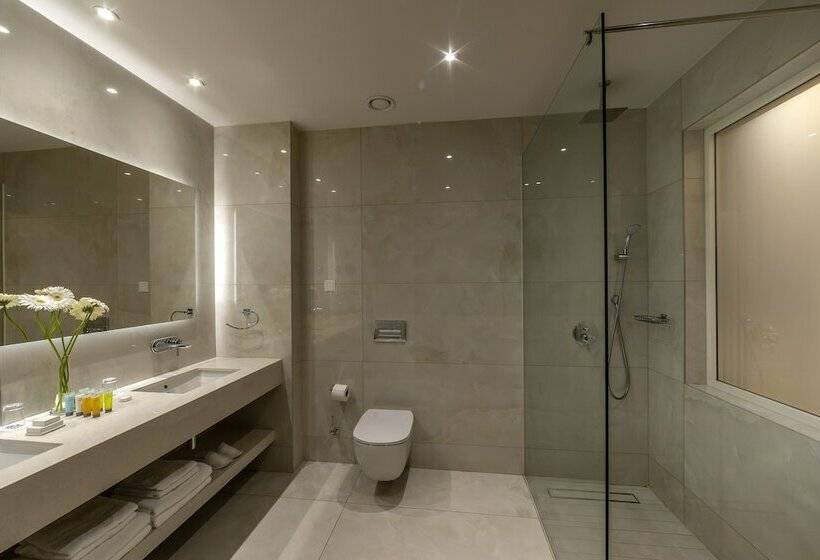 غرفة سوبيريور ذات إطلالة جانبية على البحر, Chrysomare Beach Hotel & Resort