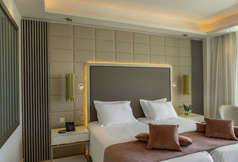 Номер Superior Вид на Море, Chrysomare Beach Hotel & Resort