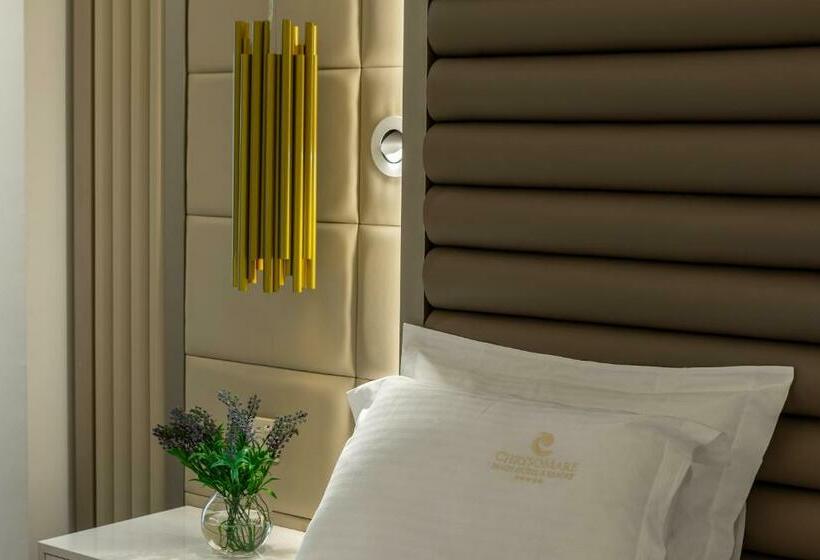 غرفة سوبيريور مطلّة علي البحر, Chrysomare Beach Hotel & Resort
