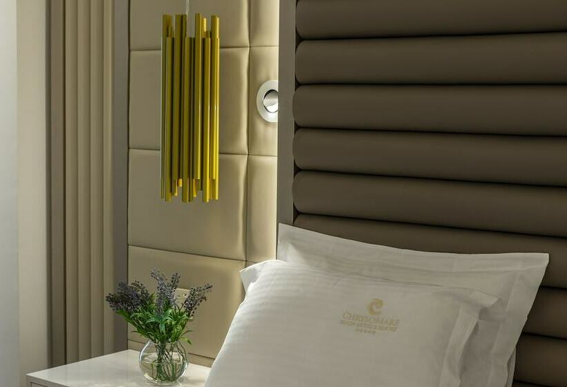 غرفة سوبيريور مطلّة علي البحر, Chrysomare Beach Hotel & Resort