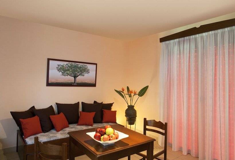 דירת דלוקס חדר שינה 1 עם נוף לים, Makis Inn Resort