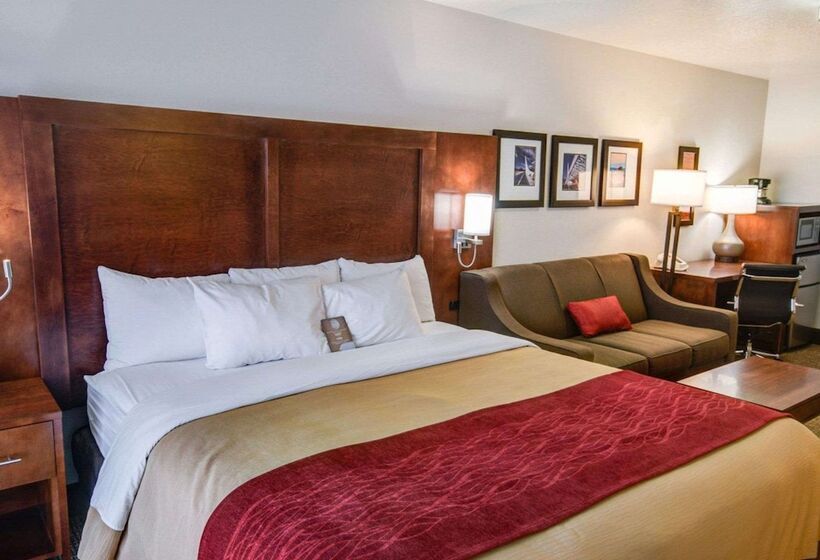 스탠다드 룸 더블 침대, Comfort Inn Redding Near I 5