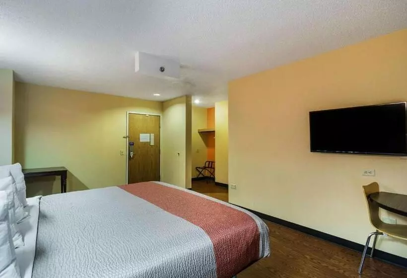 Standard-huone King-vuode, Motel 6libertyville, Il