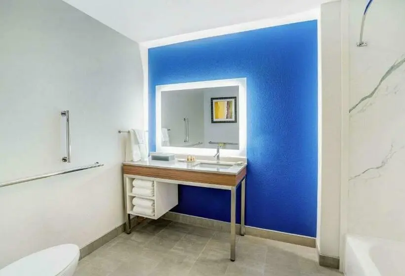 身障者適用キングサイズベッドルーム, La Quinta Inn & Suites Katy Mills By Wyndham Katy
