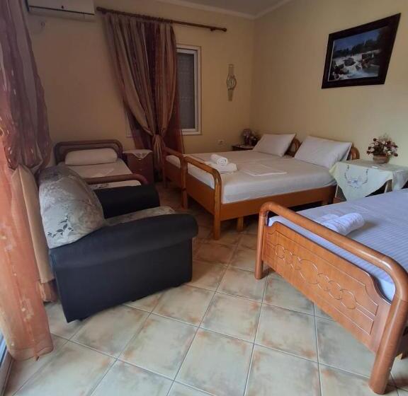 اتاق استاندارد با چشم‌انداز باغ, Guesthousemantho