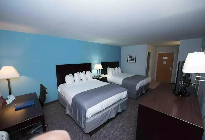 ２ダブルベッドのスタンダードルーム, Best Western New Baltimore Inn