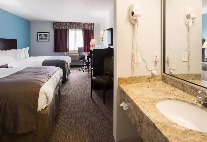 ２ダブルベッドのスタンダードルーム, Best Western New Baltimore Inn