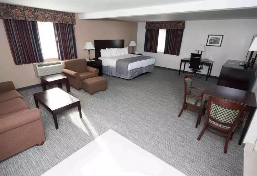 キングサイズベッドのスイートルーム, Best Western New Baltimore Inn
