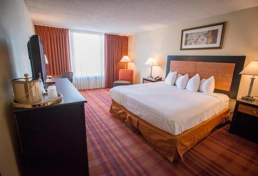 带大床的标准间, Exton Hotel And Conference Center