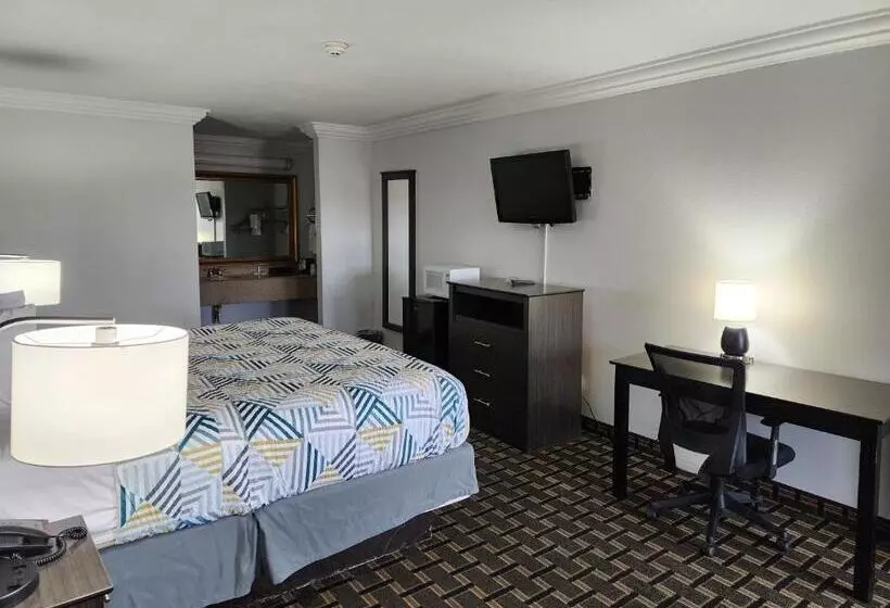 身障者適用キングサイズベッドルーム, Motel 6 Crowley, La