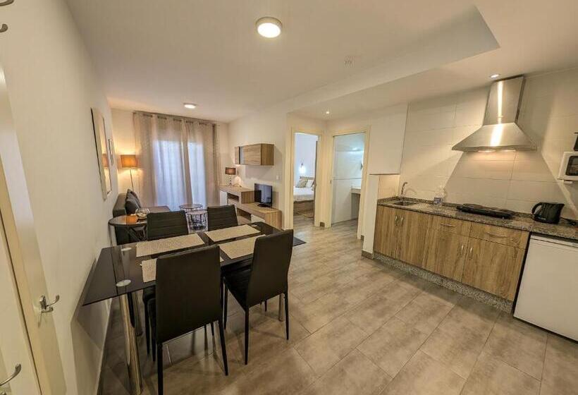 דירה בת חדר שינה 1 עם מרפסת, Apartamentos La Laguna