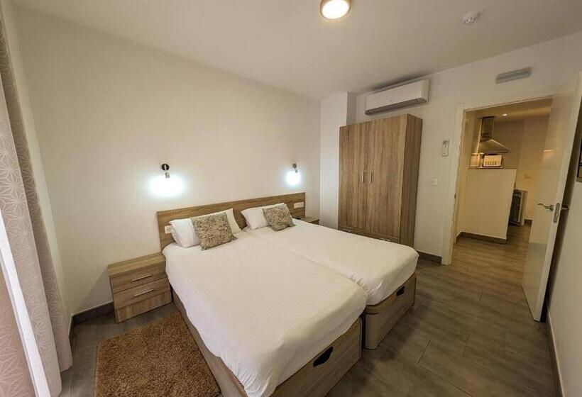 דירה בת חדר שינה 1 עם מרפסת, Apartamentos La Laguna