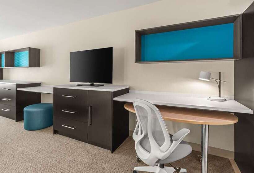 带大床的标准工作室, Home2 Suites By Hilton Glen Mills Chadds Ford, Pa