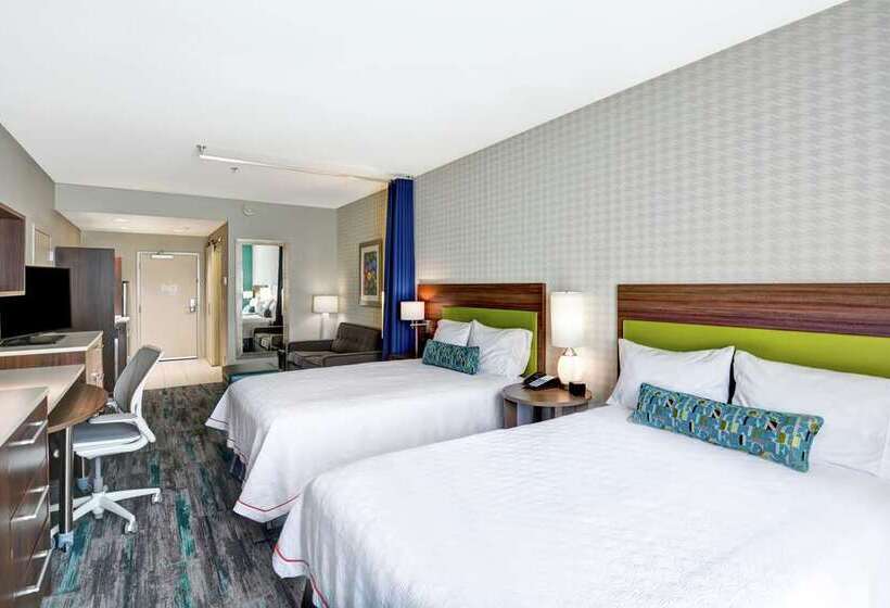 带大床的标准工作室, Home2 Suites By Hilton Glen Mills Chadds Ford, Pa