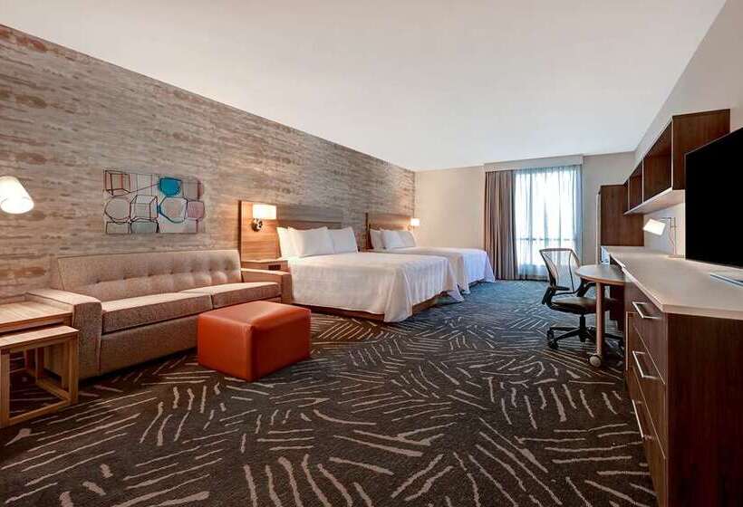 带大床的标准工作室, Home2 Suites By Hilton Glen Mills Chadds Ford, Pa