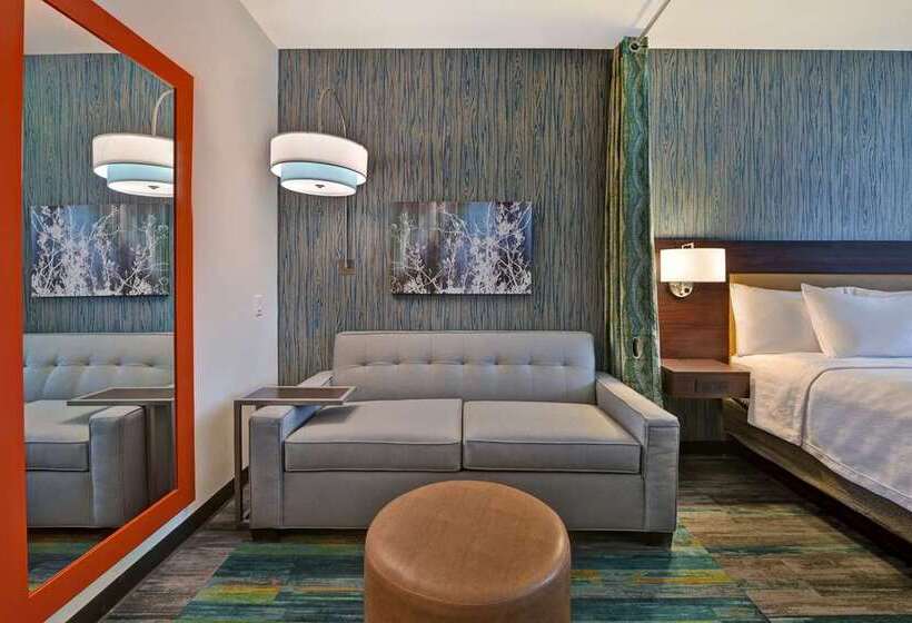 带大床的标准工作室, Home2 Suites By Hilton Glen Mills Chadds Ford, Pa