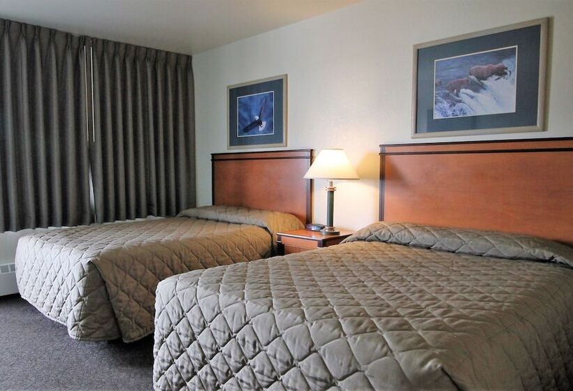 غرفه قياسيه سريرين مزدوجين, Breeze Inn