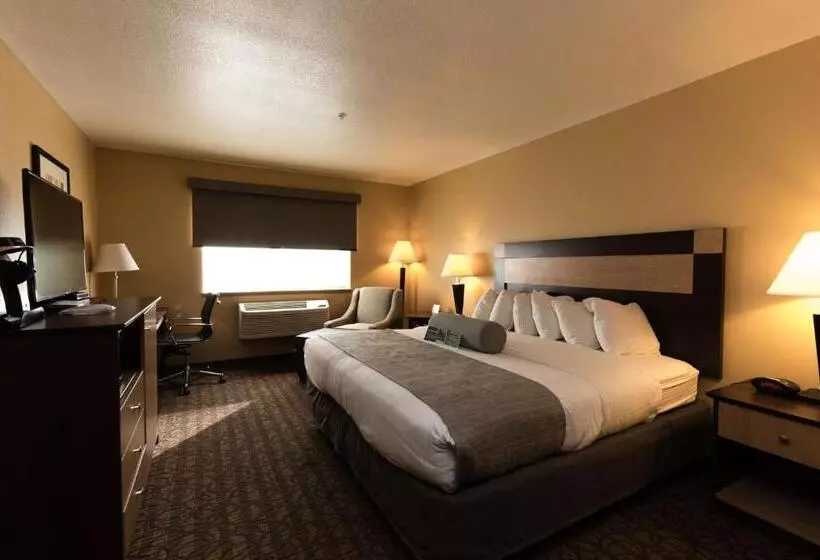 身障者適用キングサイズベッドルーム, Best Western Sawtooth Inn And Suites