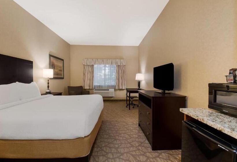 Номер Стандарт Кровать Кинг Адаптированный для Инвалидов, Best Western University Inn And Suites