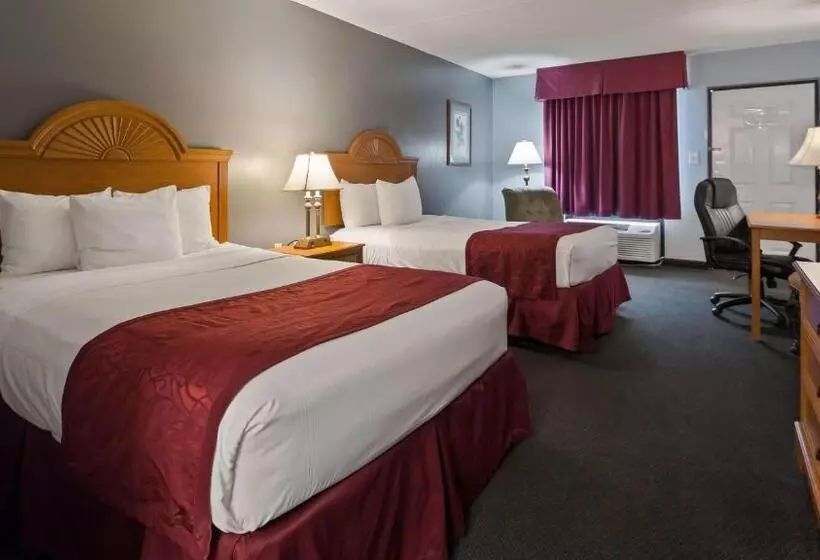 ２ダブルベッドのスタンダードルーム, Best Western Wilderness Trail Inn