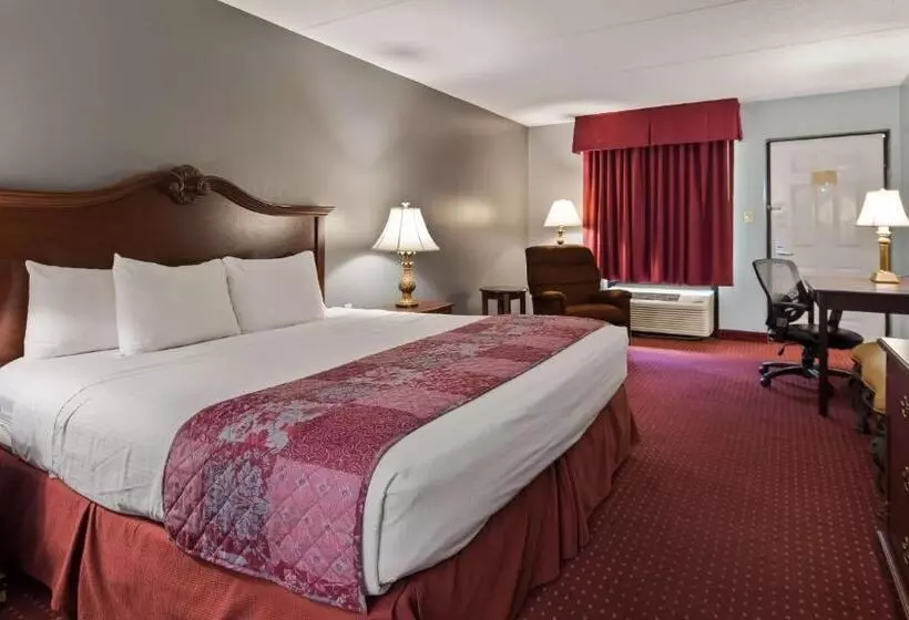 キングサイズベッドのスタンダードルーム, Best Western Wilderness Trail Inn