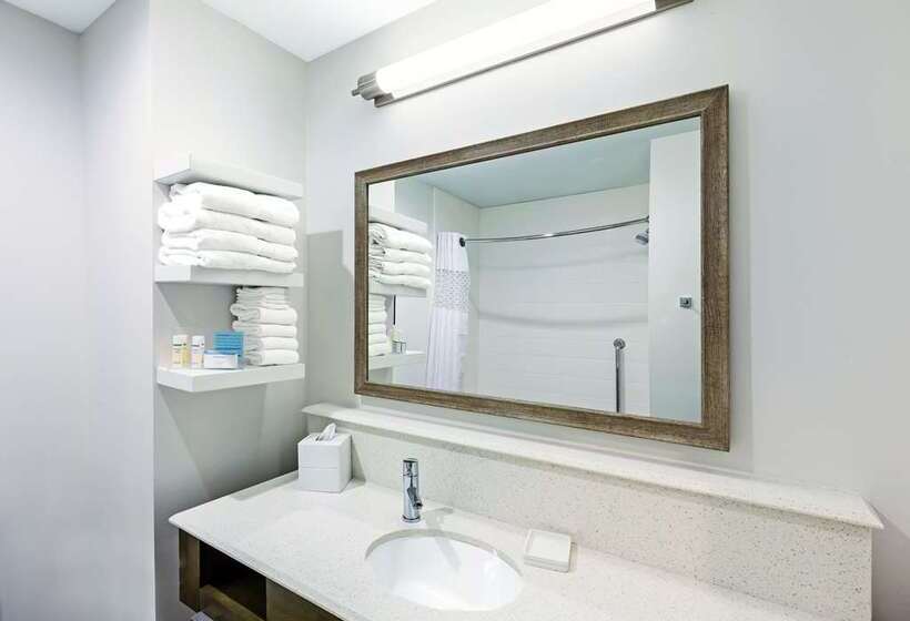 חדר סטנדרט עם מיטת קינג, Hampton Inn Riverside Downtown