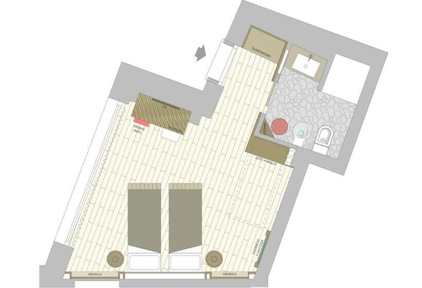 Трехместный Номер Superior, Agriturismo Bio Ca' Pianazòla