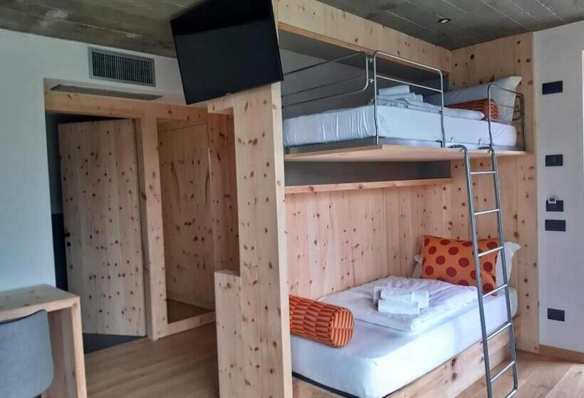 اتاق لوکس چهار تخته, Agriturismo Bio Ca' Pianazòla