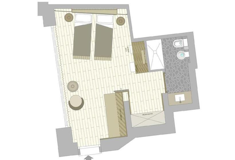 اتاق لوکس چهار تخته, Agriturismo Bio Ca' Pianazòla