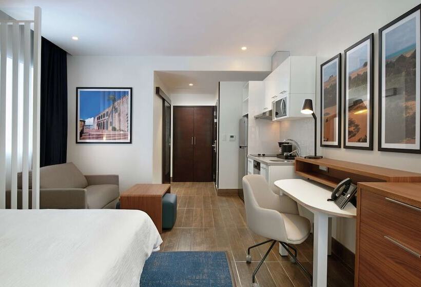 带双人床的标准工作室, Homewood Suites By Hilton Santo Domingo, Dominican Republic