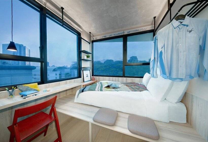 آپارتمان 4 خوابه, Lyf Funan Singapore