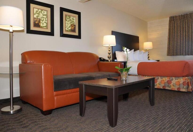 스탠다드 룸 킹사이즈 침대, Cimarron Inn Klamath Falls
