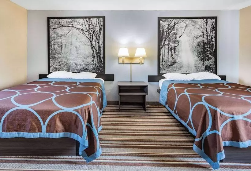 اتاق استاندارد با 2 تخت دوبل, Super 8 By Wyndham Marysville/port Huron Area