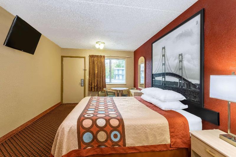 带大床的标准间, Super 8 By Wyndham Marysville/port Huron Area