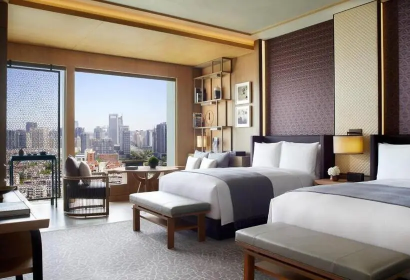 ２ダブルベッドのスタンダードルーム, The Ritzcarlton, Xi An