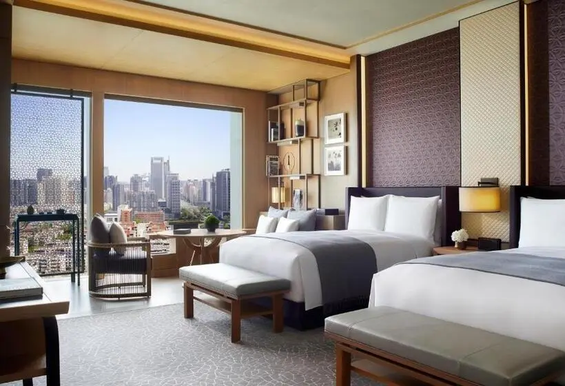 ２ダブルベッドのスタンダードルーム, The Ritzcarlton, Xi An