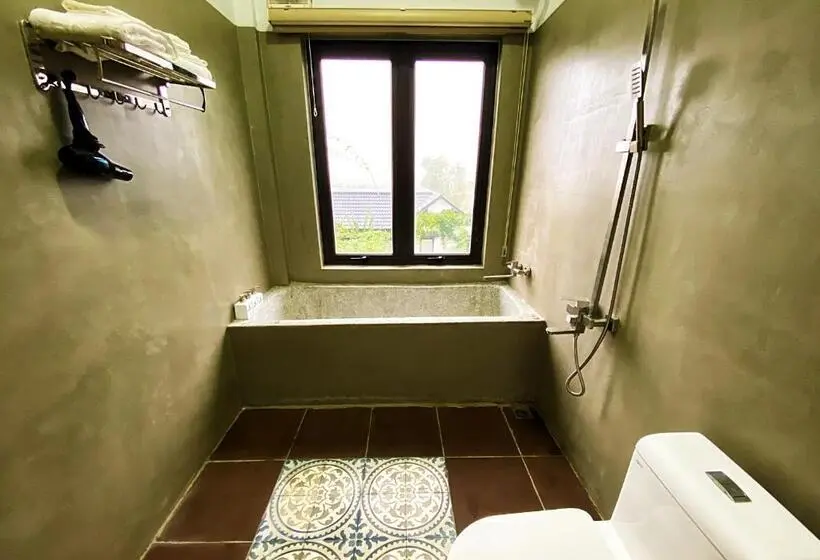 اتاق استاندارد با تخت بزرگ, Karst Villas Phong Nha