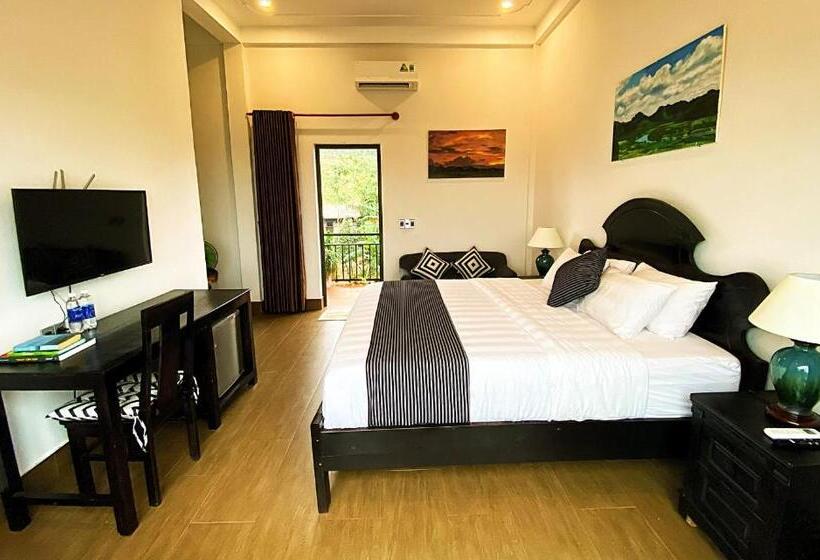 اتاق استاندارد با تخت بزرگ, Karst Villas Phong Nha