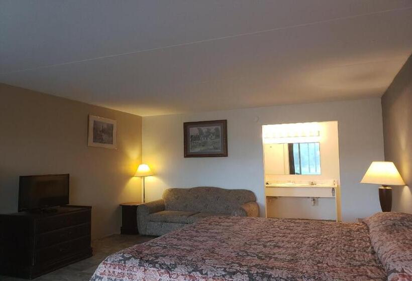장애인을 위한 킹사이즈 침대 스탠다드 룸, OYO Hotel Whitely City Hwy 27 KY