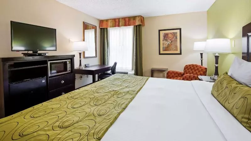 اتاق اجرایی با تخت بزرگ, Best Western Plus Addison/dallas