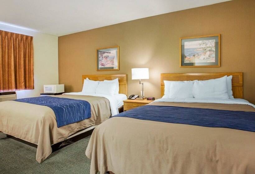 חדר סטנדרט שתי מיטות זוגיות, Comfort Inn Marina On The Monterey Bay