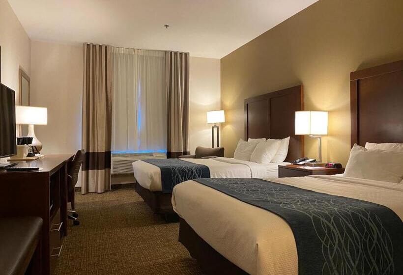 חדר סטנדרט שתי מיטות זוגיות, Comfort Inn Marina On The Monterey Bay