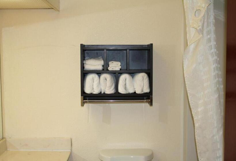 Quarto Estandar Cama King para Deficientes Físicos, Executive Inn And Suites Wichita Falls
