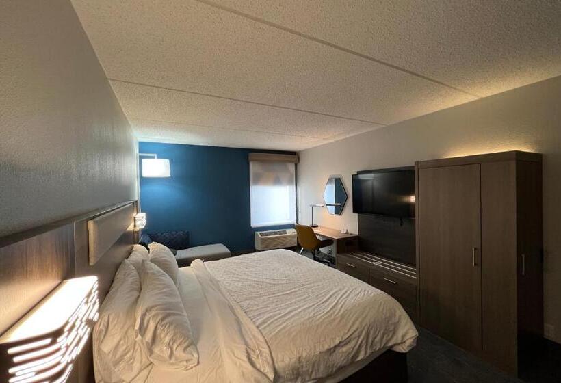 キングサイズベッドのスタンダードルーム, Holiday Inn Express Harrisburg Ne, An Ihg