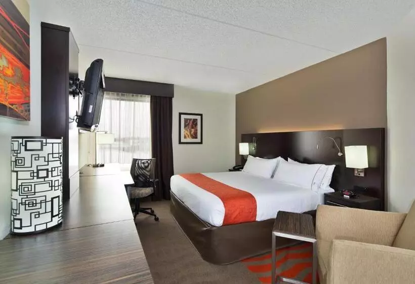 اتاق استاندارد با تخت بزرگ برای معلولان, Holiday Inn Express Harrisburg Ne, An Ihg