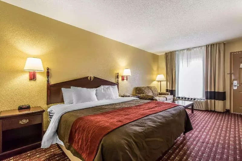 キングサイズベッドのスタンダードルーム, Quality Inn