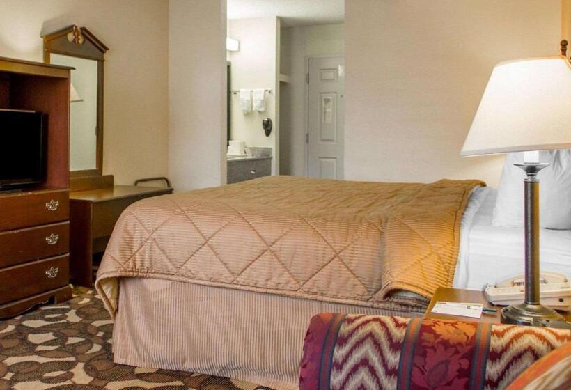 غرفة قياسية سرير كينج, Quality Inn Broken Arrow  Tulsa