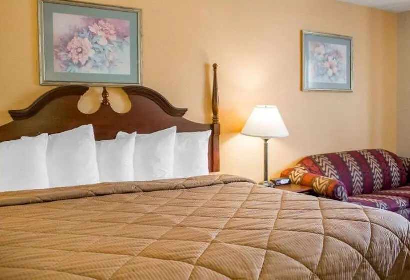 キングサイズベッドのスタンダードルーム, Quality Inn Broken Arrow  Tulsa